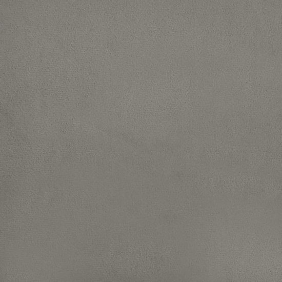 Bankje 70x30x30 cm fluweel lichtgrijs MeubelReus