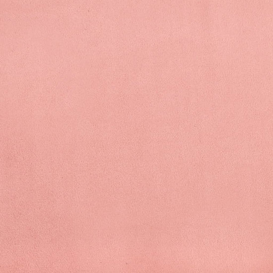 Bankje 70x30x30 cm fluweel roze MeubelReus