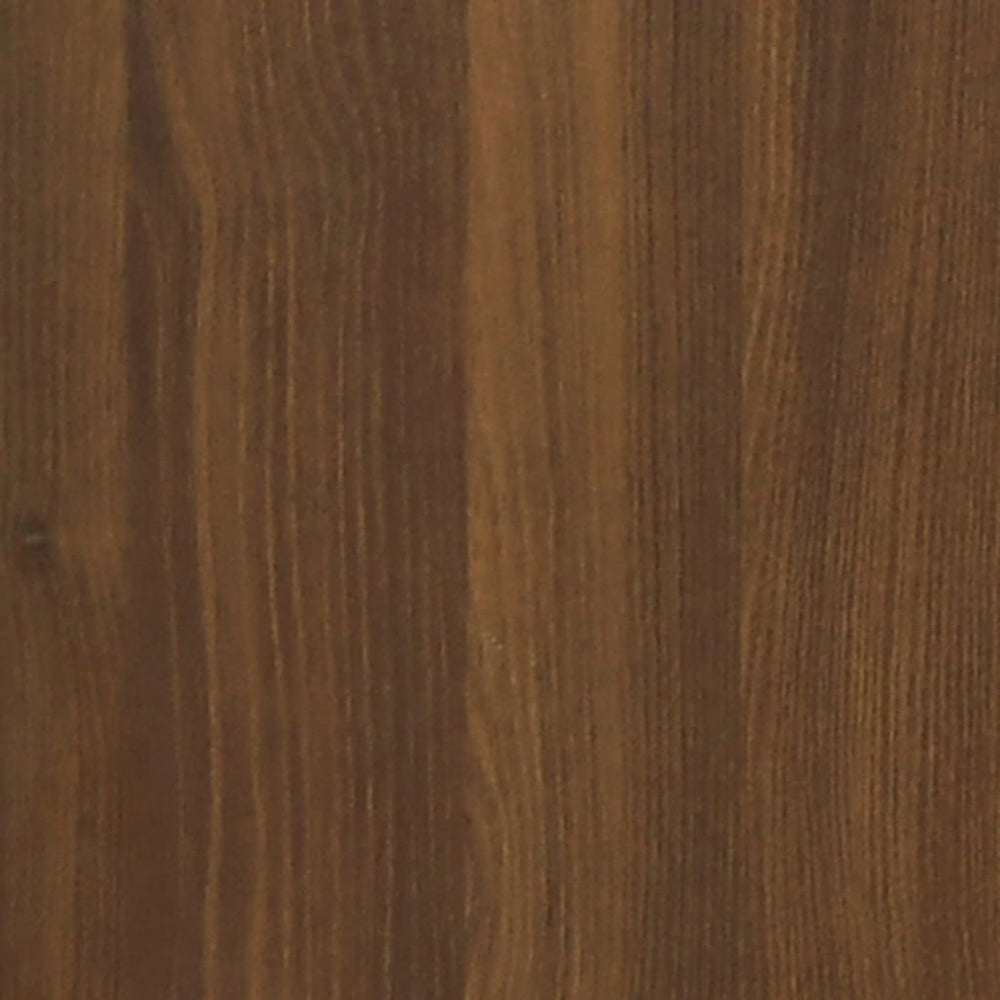 2-delige Tv-meubelset bewerkt hout bruineikenkleurig MeubelReus