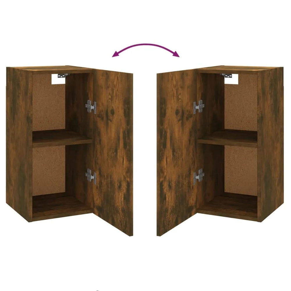 Tv-meubels 7 st 30,5x30x60 cm bewerkt hout gerookt eikenkleurig MeubelReus