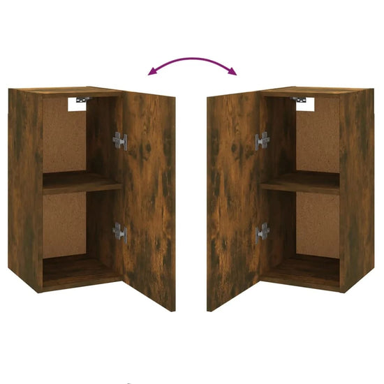 Tv-meubels 7 st 30,5x30x60 cm bewerkt hout gerookt eikenkleurig MeubelReus