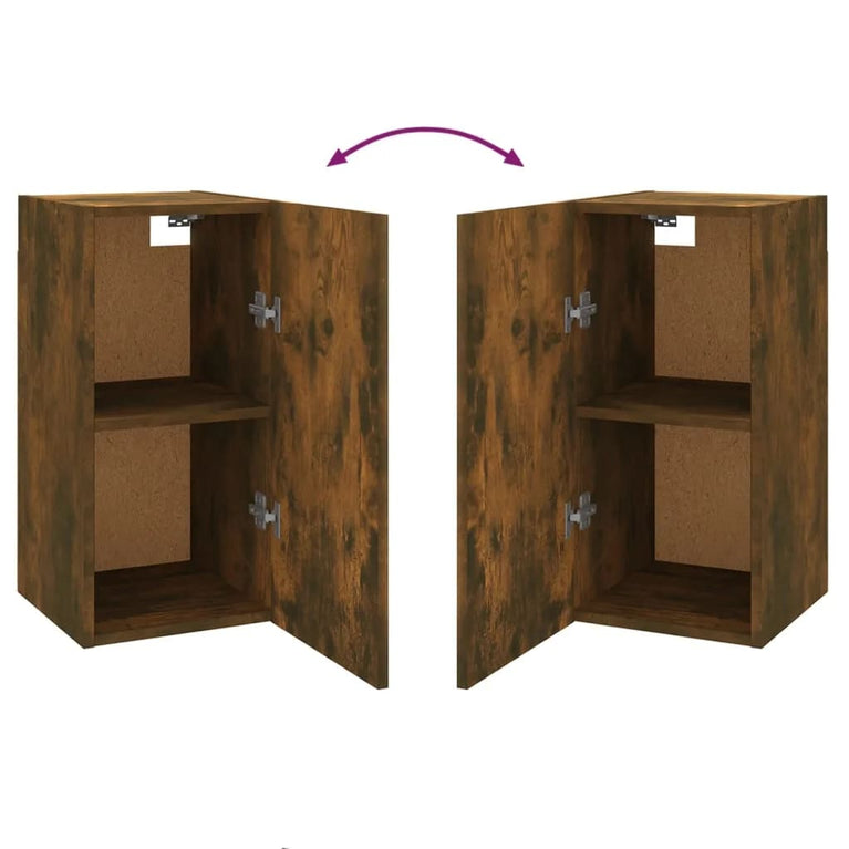 Tv-meubels 7 st 30,5x30x60 cm bewerkt hout gerookt eikenkleurig MeubelReus