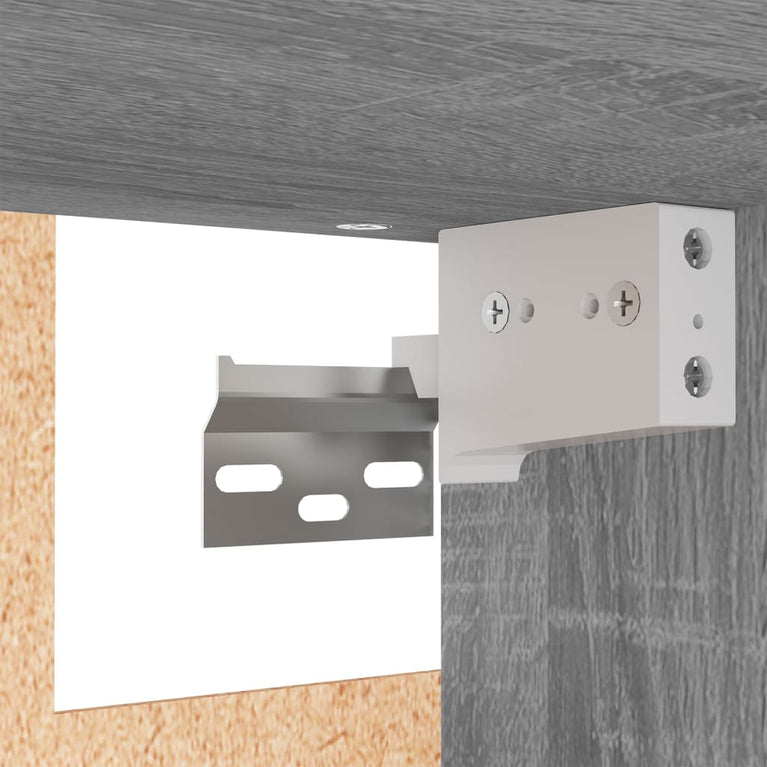 Tv-meubels 7 st 30,5x30x60 cm bewerkt hout grijs sonoma eiken