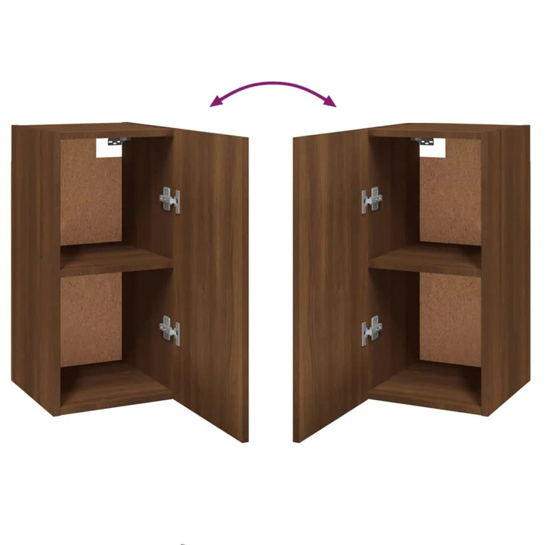 Tv-meubels 7 st 30,5x30x60 cm bewerkt hout bruineikenkleurig MeubelReus