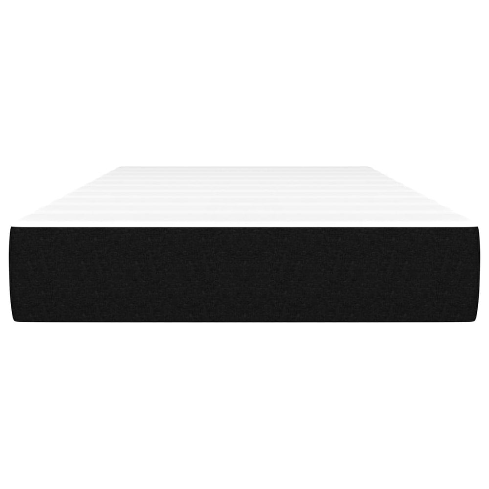 Pocketveringmatras 100x200x20 cm stof zwart MeubelReus