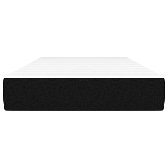 Pocketveringmatras 100x200x20 cm stof zwart MeubelReus