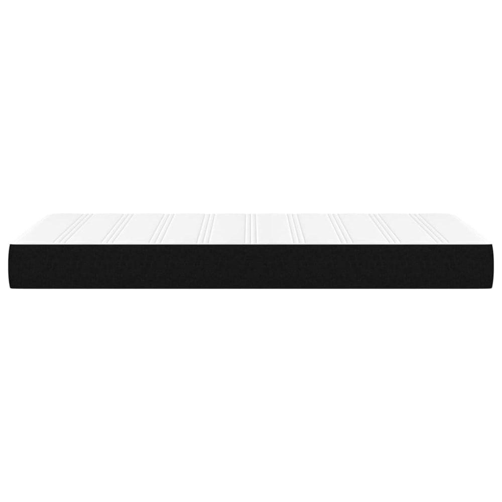 Pocketveringmatras 100x200x20 cm stof zwart MeubelReus