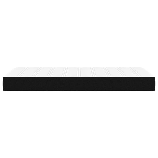 Pocketveringmatras 100x200x20 cm stof zwart MeubelReus