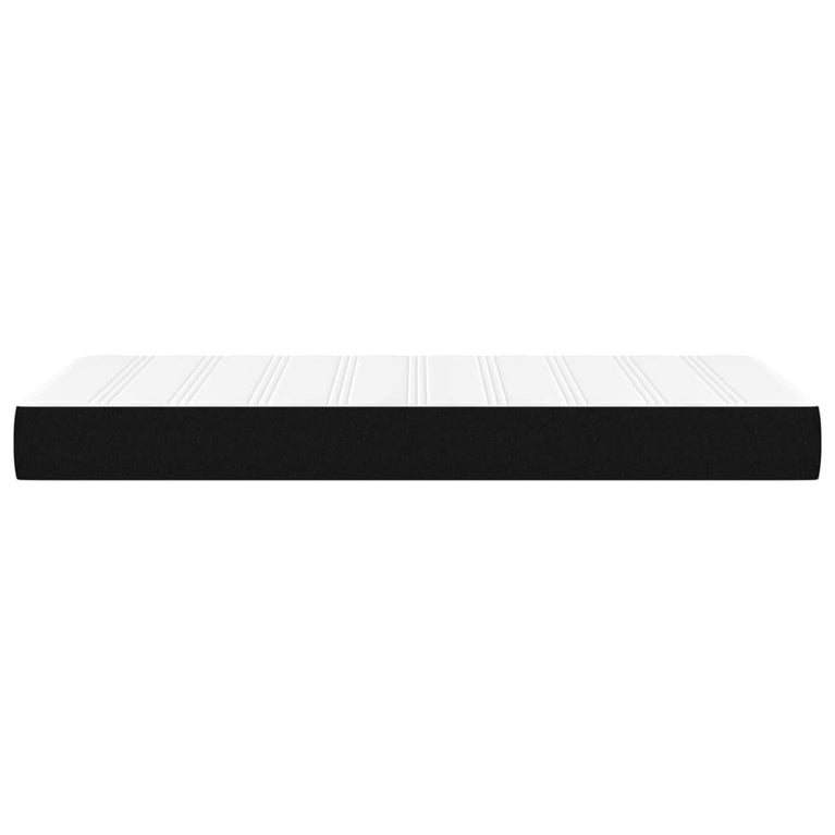 Pocketveringmatras 100x200x20 cm stof zwart MeubelReus