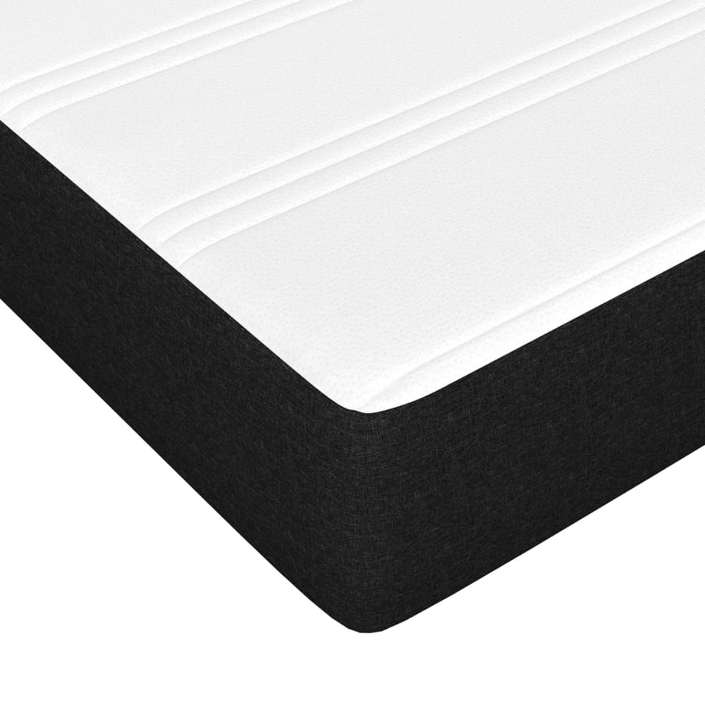 Pocketveringmatras 100x200x20 cm stof zwart MeubelReus