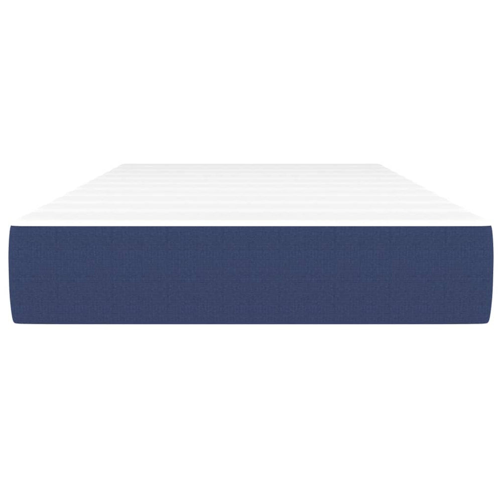 Pocketveringmatras 100x200x20 cm stof blauw MeubelReus
