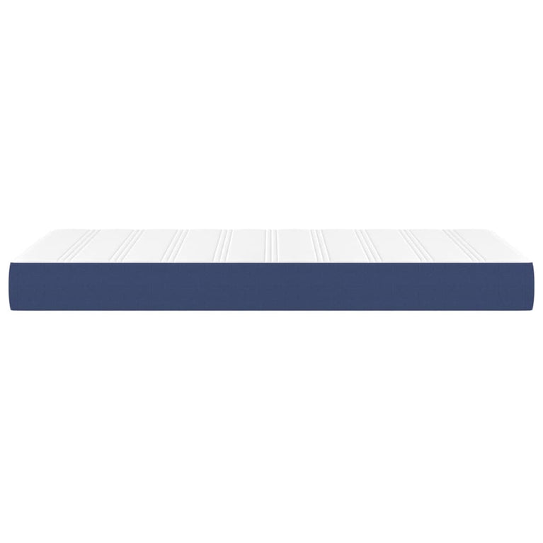 Pocketveringmatras 100x200x20 cm stof blauw MeubelReus
