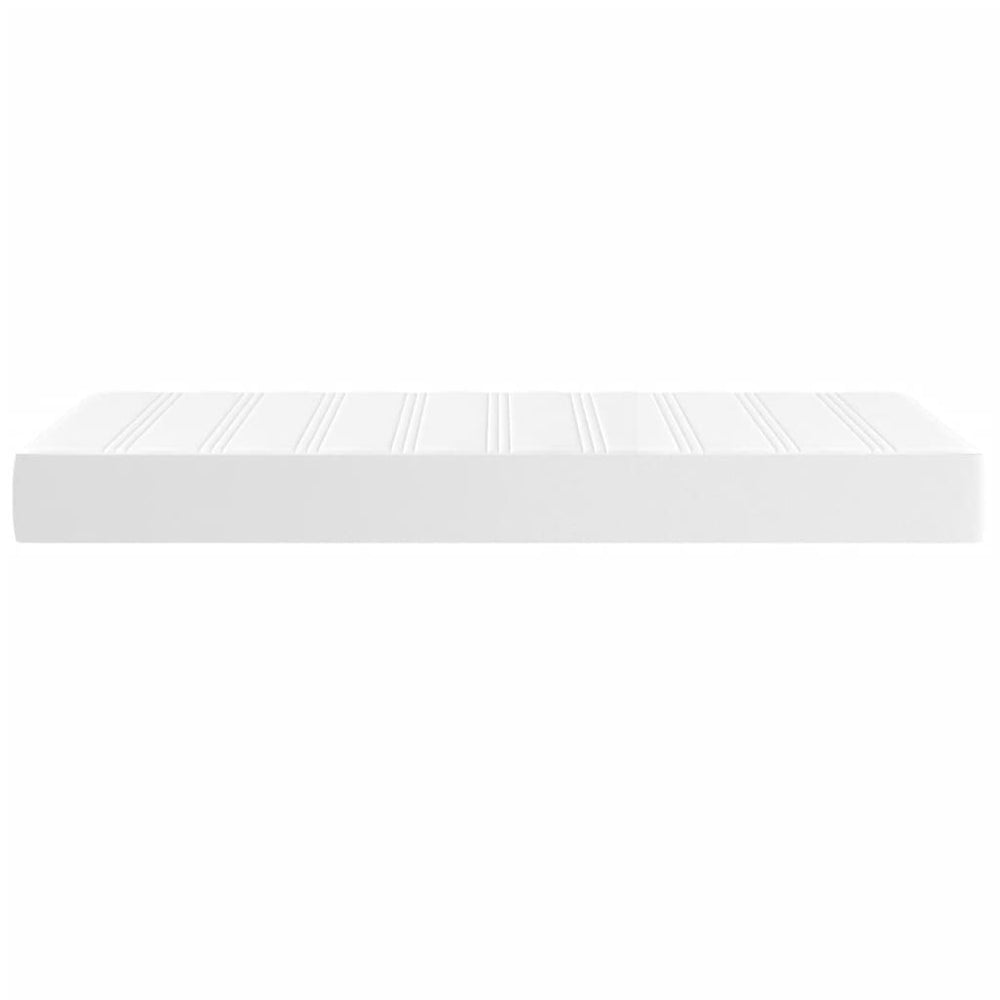 Pocketveringmatras 100x200x20 cm kunstleer wit MeubelReus
