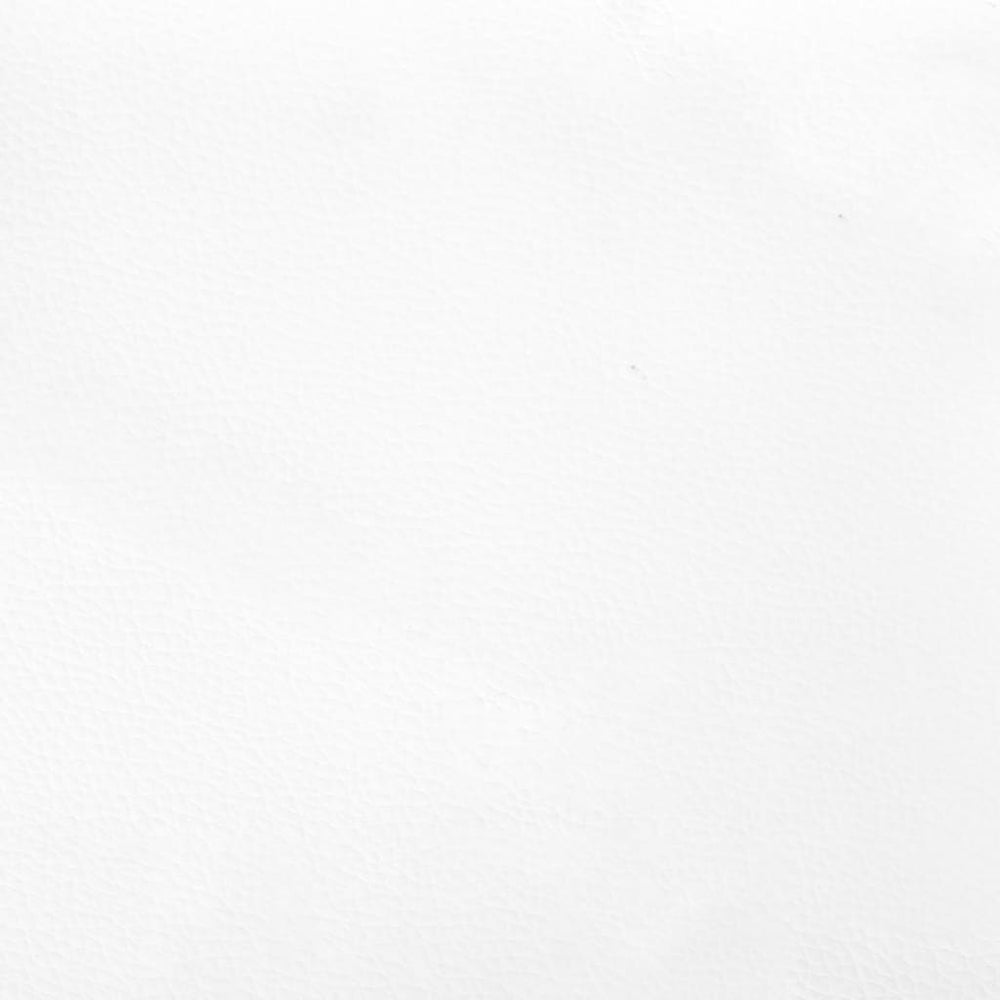 Pocketveringmatras 100x200x20 cm kunstleer wit MeubelReus