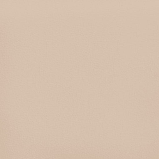 Pocketveringmatras 100x200x20 cm kunstleer cappuccinokleurig MeubelReus
