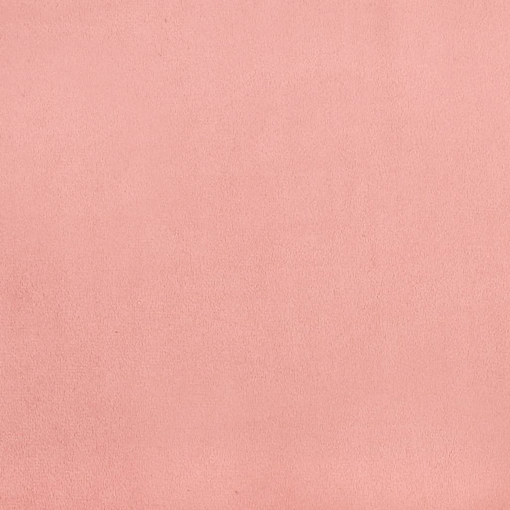 Pocketveringmatras 100x200x20 cm fluweel roze MeubelReus