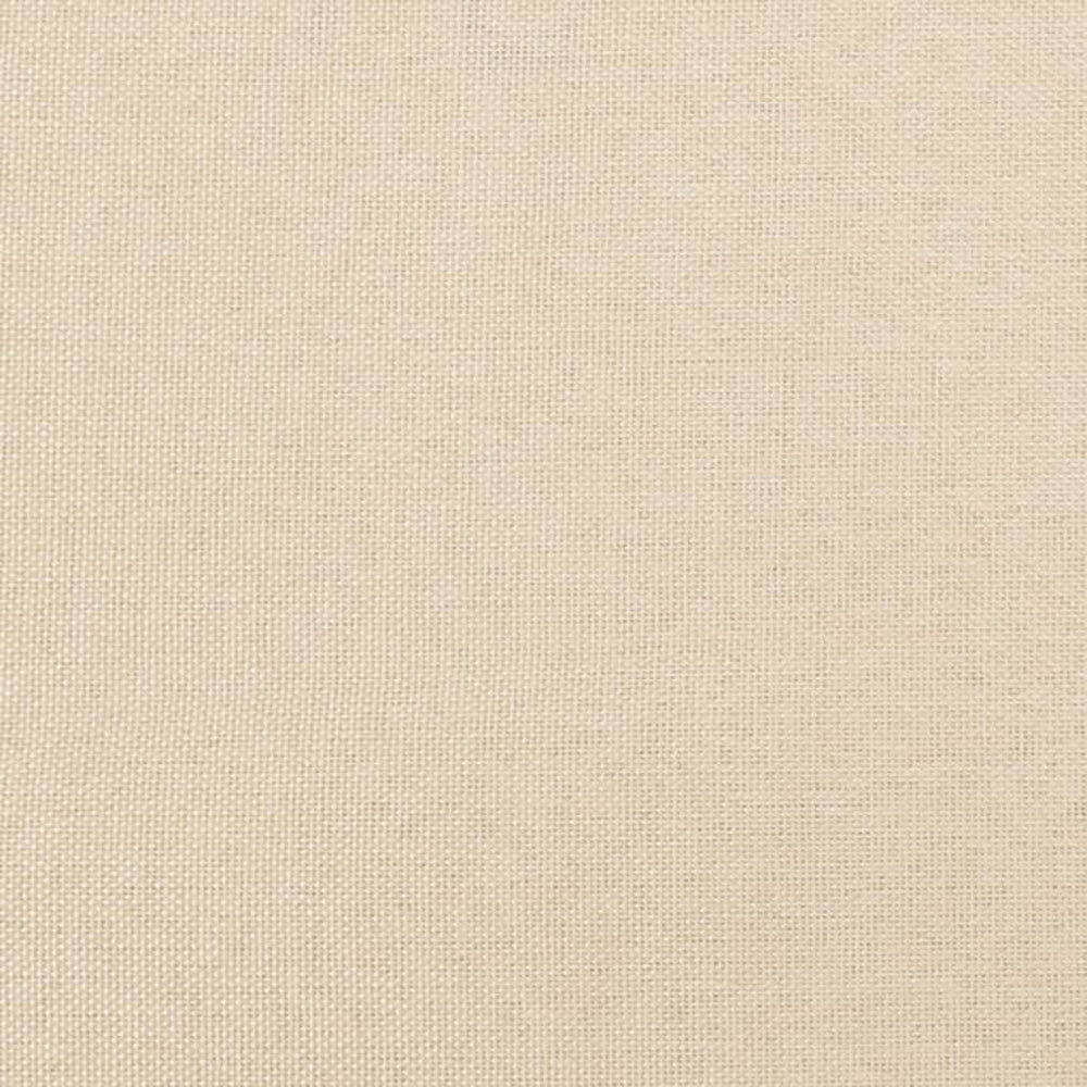 Pocketveringmatras 120x200x20 cm stof crèmekleurig MeubelReus