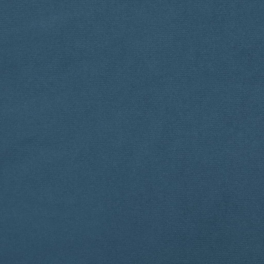 Pocketveringmatras 120x200x20 cm fluweel donkerblauw MeubelReus
