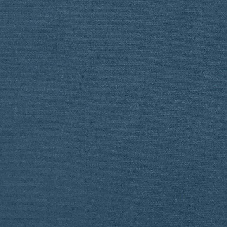 Pocketveringmatras 120x200x20 cm fluweel donkerblauw MeubelReus