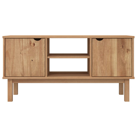 Tv-meubel OTTA 113,5x43x57 cm massief grenenhout MeubelReus