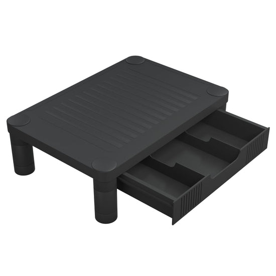 Monitorstandaard 43x30,5x13 cm zwart MeubelReus