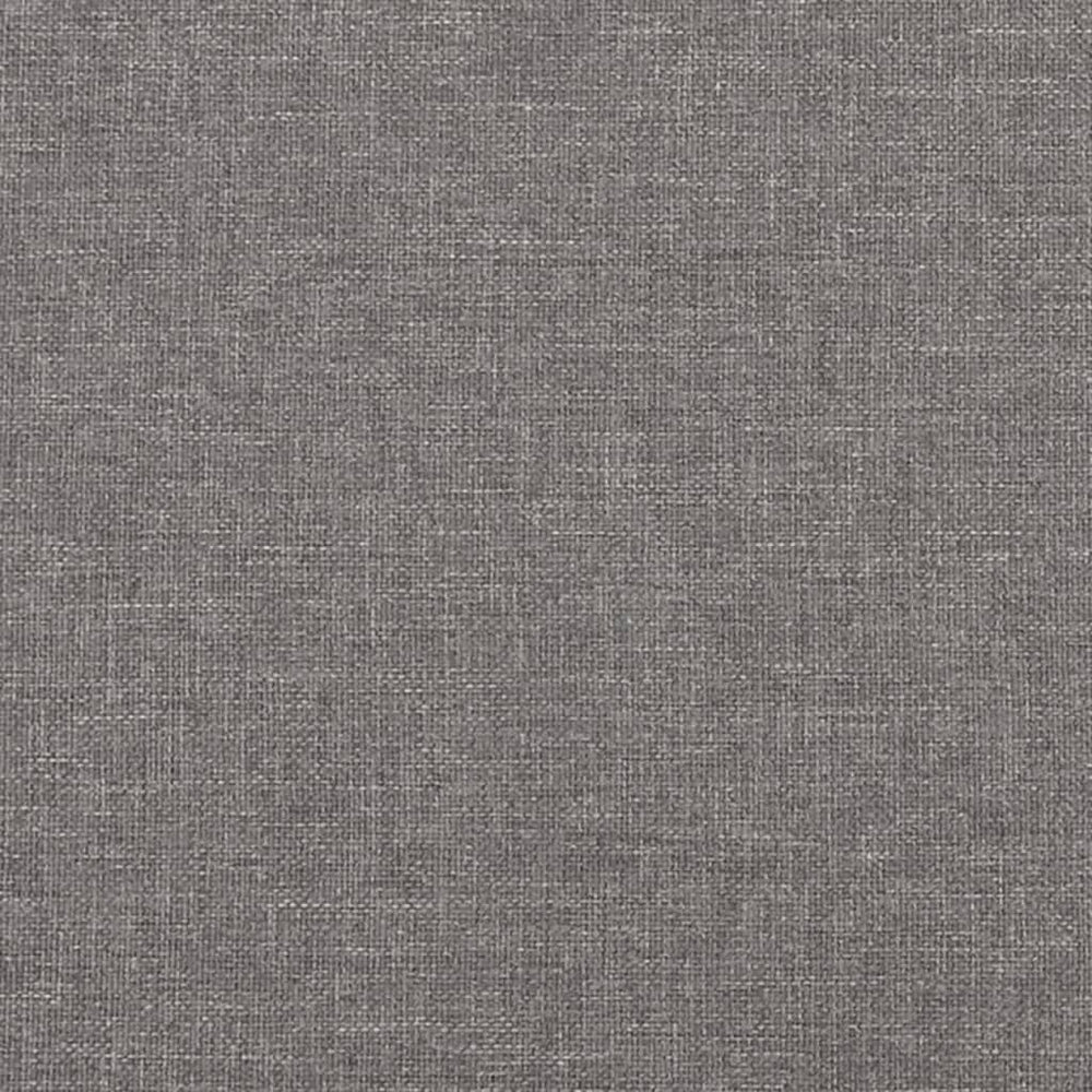 Bankje 100x35x41 cm stof lichtgrijs MeubelReus