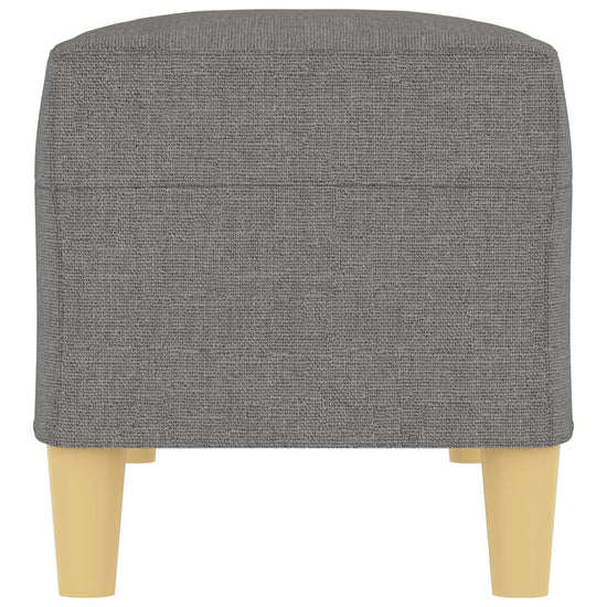 Bankje 100x35x41 cm stof donkergrijs MeubelReus
