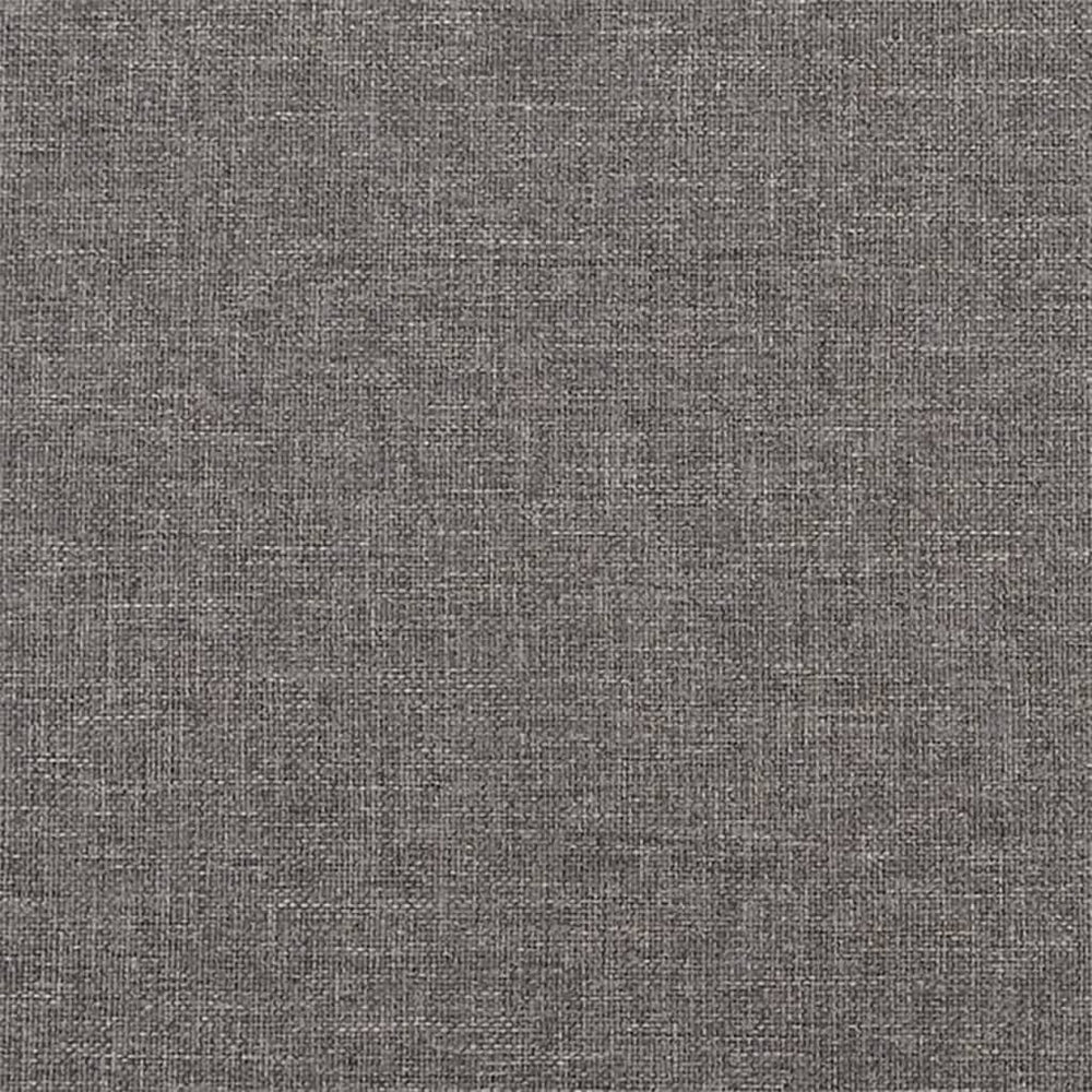 Bankje 100x35x41 cm stof donkergrijs MeubelReus