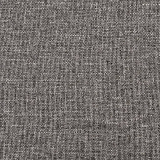 Bankje 100x35x41 cm stof donkergrijs MeubelReus