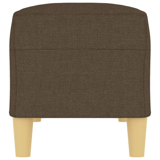 Bankje 100x35x41 cm stof bruin MeubelReus