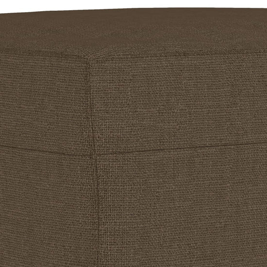 Bankje 100x35x41 cm stof bruin MeubelReus