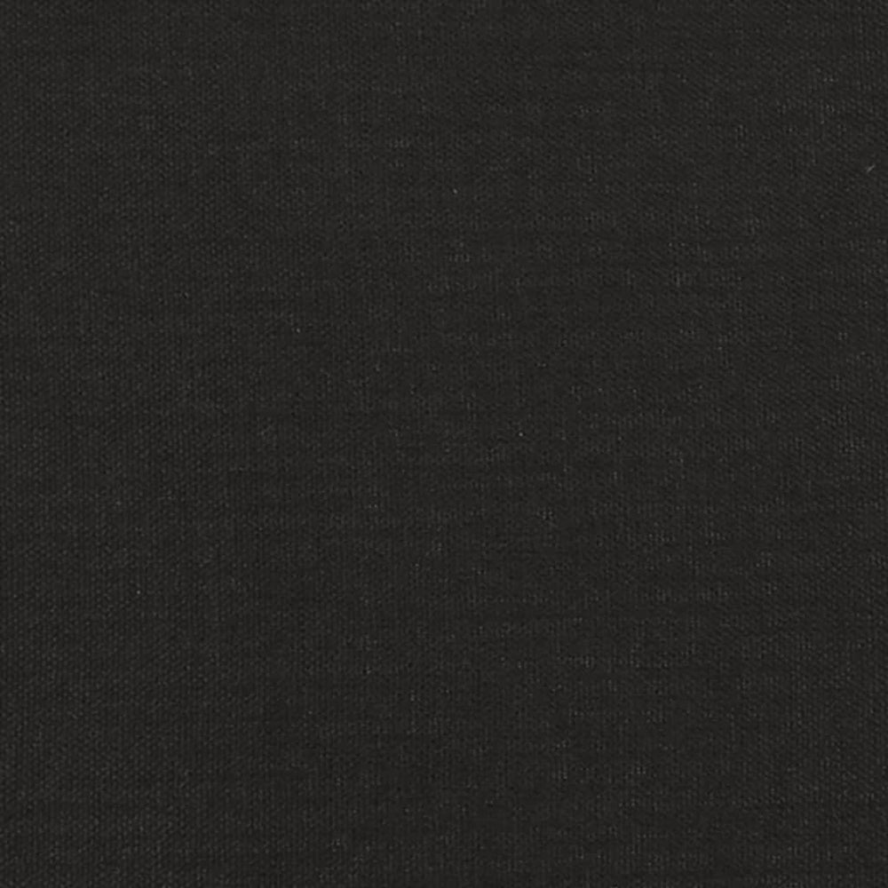 Bankje 100x35x41 cm stof zwart MeubelReus