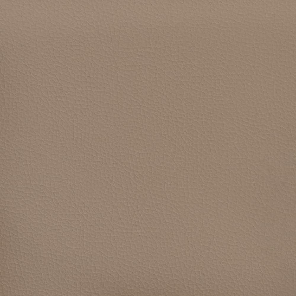 Bankje 100x35x41 cm kunstleer cappuccinokleurig MeubelReus