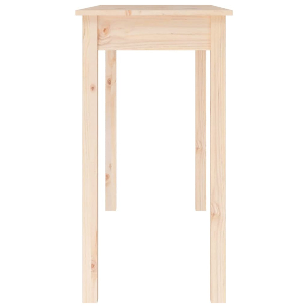 Wandtafel 110x40x75 cm massief grenenhout MeubelReus