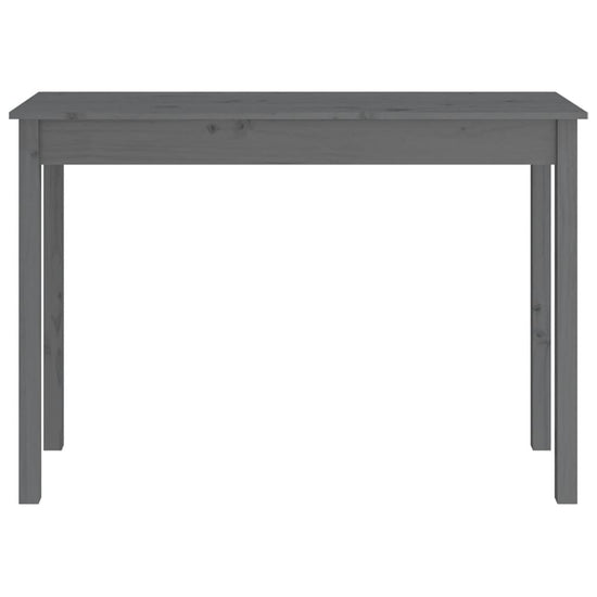 Wandtafel 110x40x75 cm massief grenenhout grijs MeubelReus