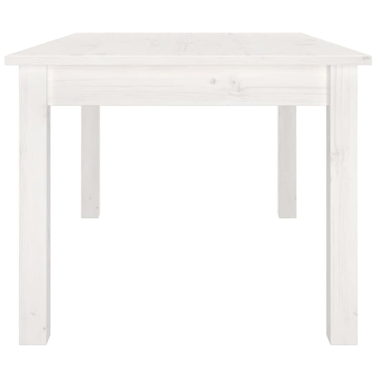 Salontafel 80x50x40 cm massief grenenhout wit MeubelReus