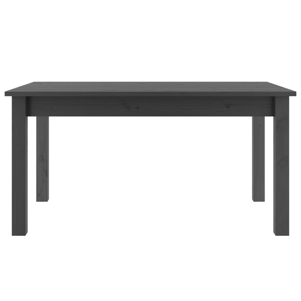 Salontafel 80x50x40 cm massief grenenhout grijs MeubelReus