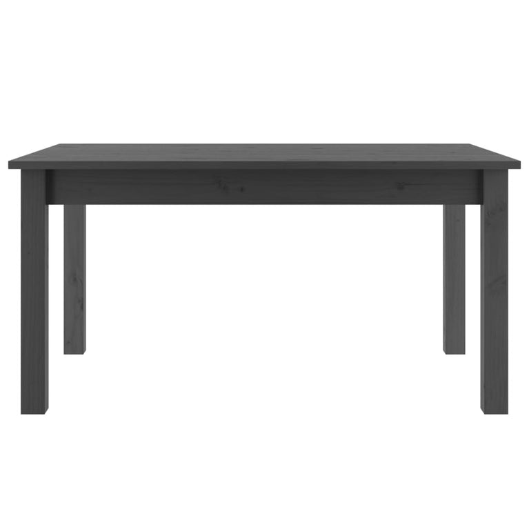 Salontafel 80x50x40 cm massief grenenhout grijs MeubelReus