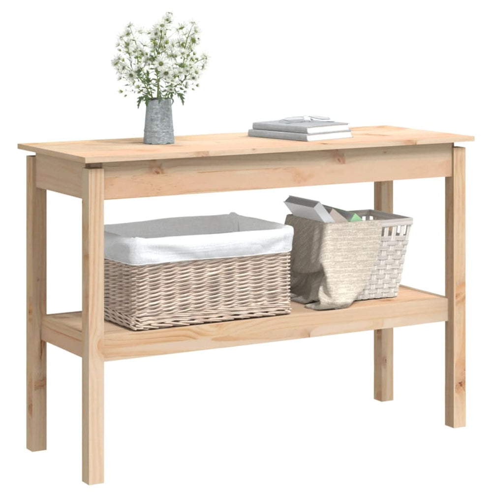 Wandtafel 110x40x75 cm massief grenenhout MeubelReus
