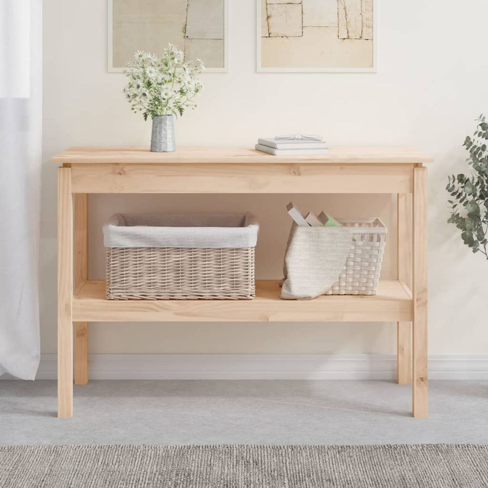 Wandtafel 110x40x75 cm massief grenenhout MeubelReus