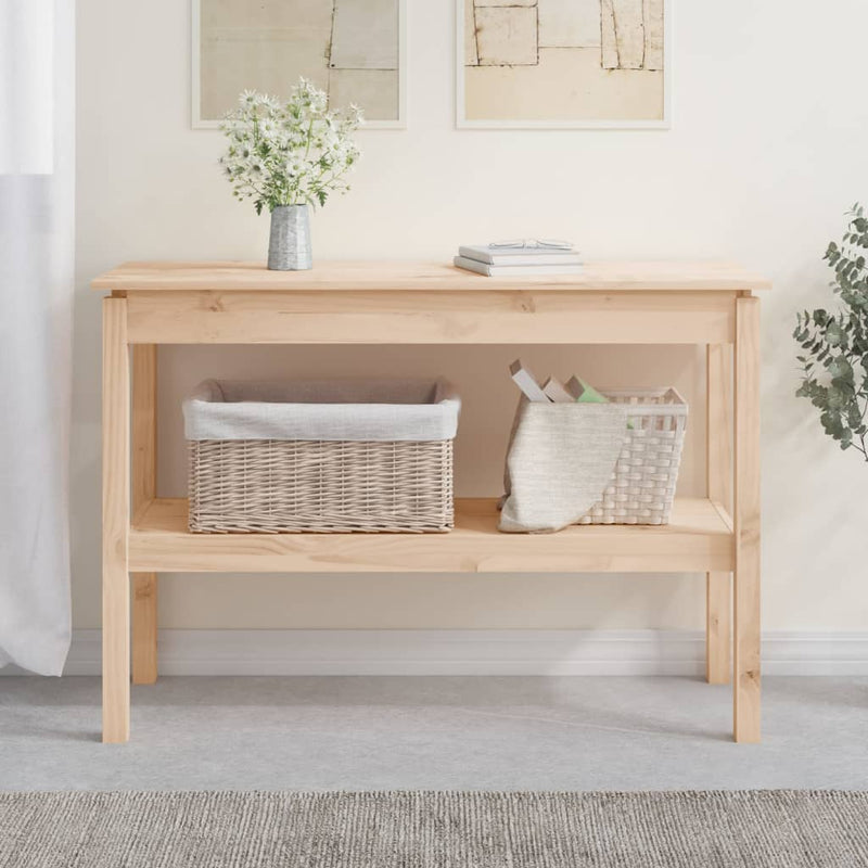 Wandtafel 110x40x75 cm massief grenenhout MeubelReus