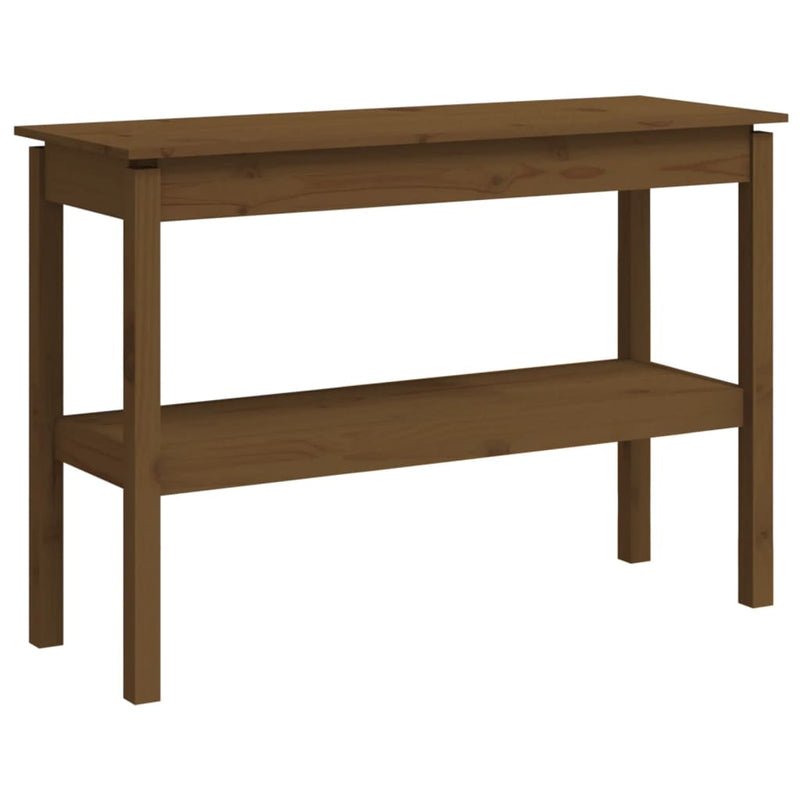 Wandkast 110x40x75 cm massief grenenhout honingbruin MeubelReus