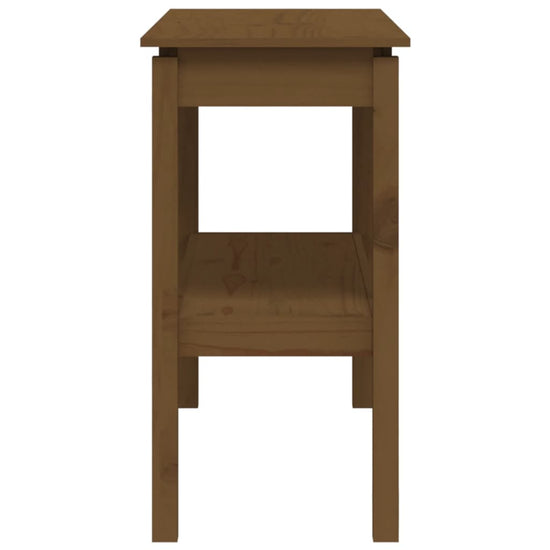 Wandkast 110x40x75 cm massief grenenhout honingbruin MeubelReus