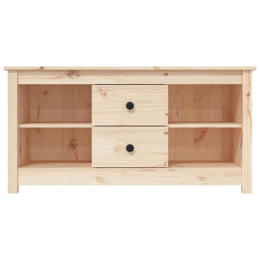 Tv-meubel 103x36,5x52 cm massief grenenhout MeubelReus