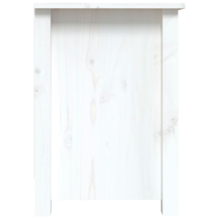 Tv-meubel 103x36,5x52 cm massief grenenhout wit MeubelReus