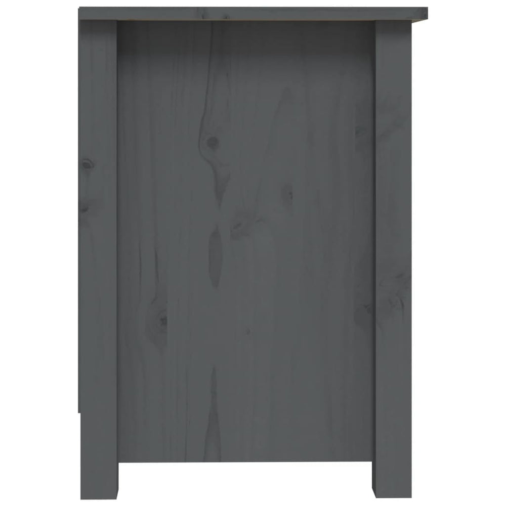 Tv-meubel 103x36,5x52 cm massief grenenhout grijs MeubelReus