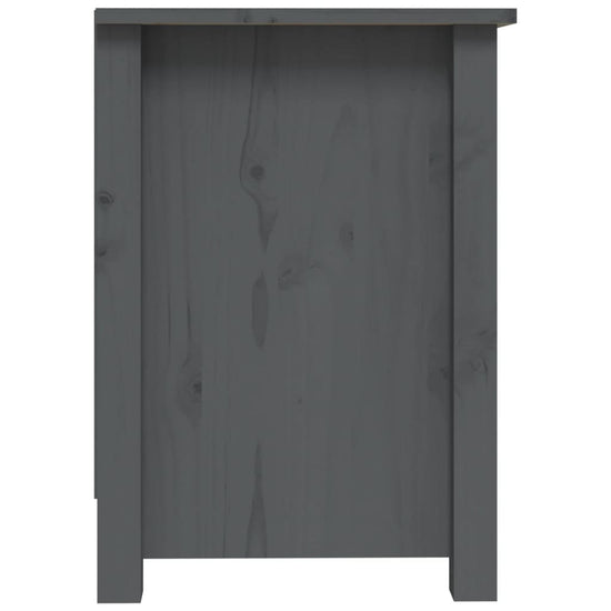 Tv-meubel 103x36,5x52 cm massief grenenhout grijs MeubelReus
