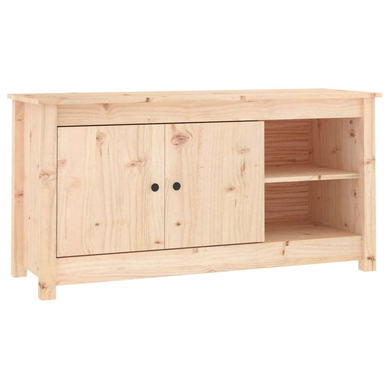 Tv-meubel 103x36,5x52 cm massief grenenhout MeubelReus