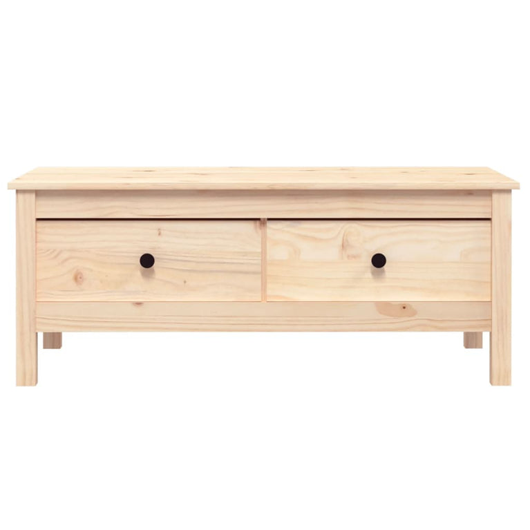 Salontafel 100x50x40 cm massief grenenhout MeubelReus