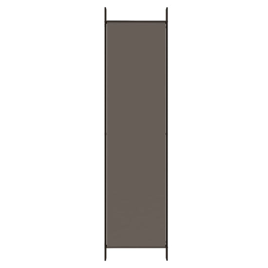 Kamerscherm met 6 panelen 300x200 cm stof antracietkleurig MeubelReus